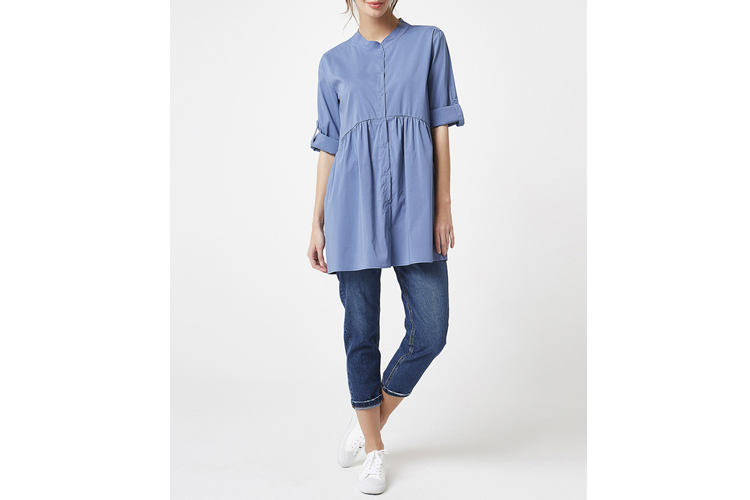 Scui. Blusa azul