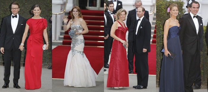 Boda de Guillermo de Inglaterra y Catherine Middleton: Las mejor vestidas de la cena de bienvenida
