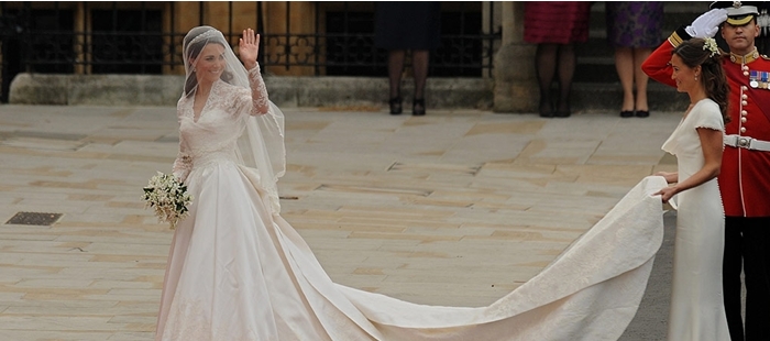 Todos los detalles del vestido de novia de Catherine Middleton