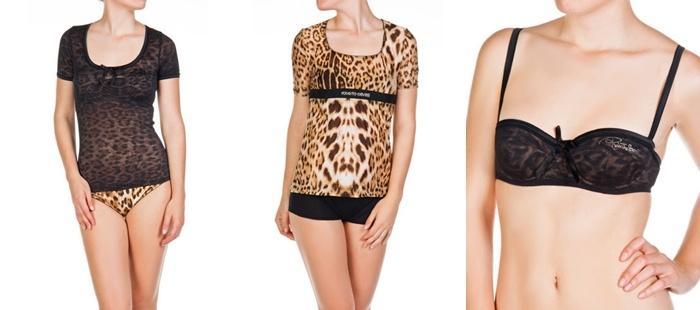 Mañana en Primeriti: Lencería felina de Roberto Cavalli Underwear