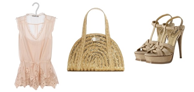 Tu estilista: Nude + dorado