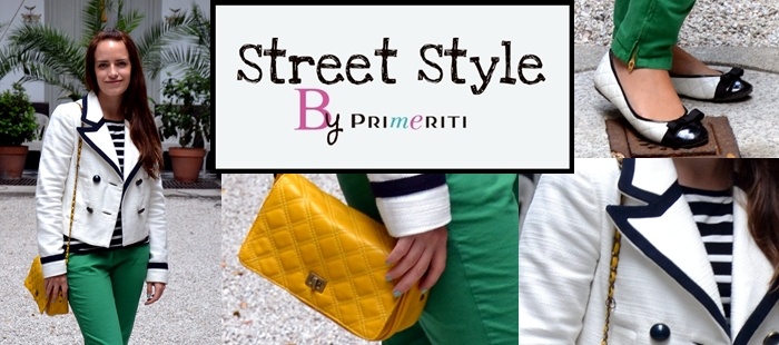 Street Style by Primeriti: color block + navy