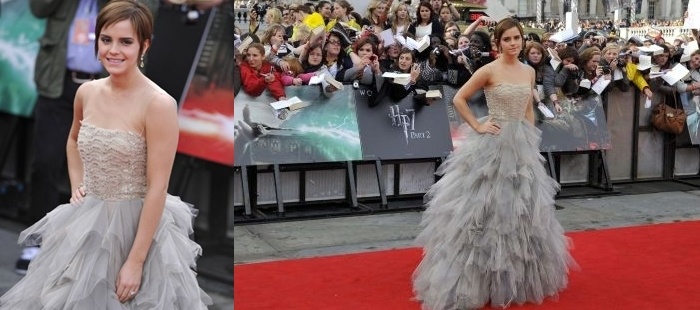 Emma Watson se viste de Oscar de la Renta para la última premiere de Harry Potter