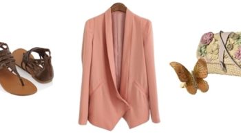 Tu estilista: Blazer nude y shorts vaqueros