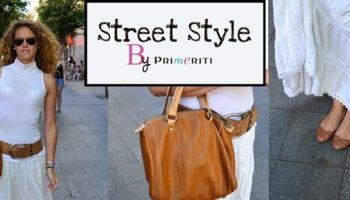 Street Style by Primeriti: Falda ibicenca y complementos camel