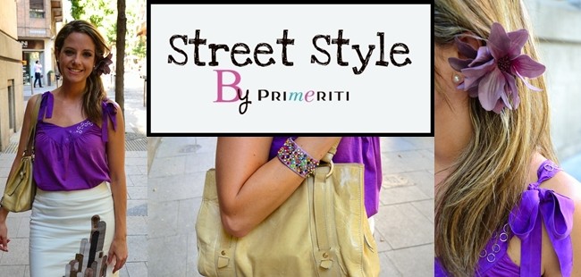 Street Style by Primeriti: Flores en el pelo