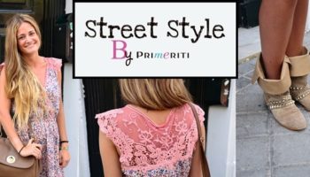 Street Style by Primeriti: Vestido liberty y botines