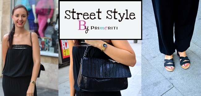 Street Style by Primeriti: Black jumpsuit