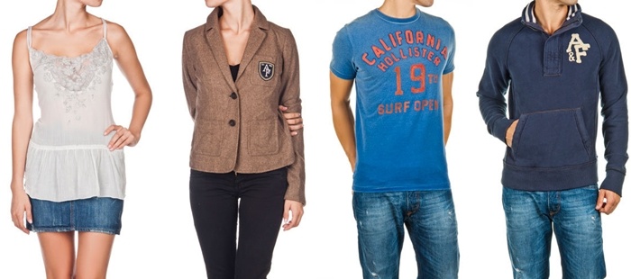 Mañana en Primeriti: Abercrombie & Fitch y Hollister