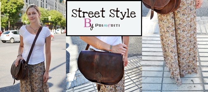 Street Style by Primeriti: Maxifalda-pantalón setentera