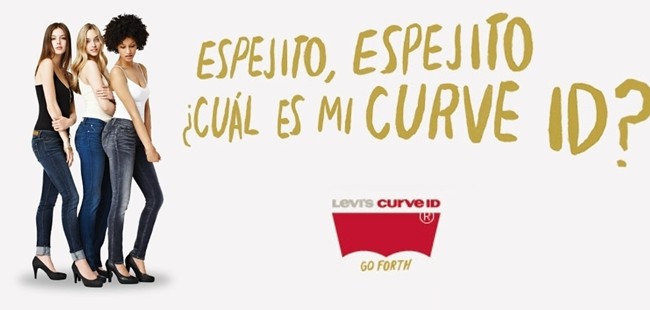 Presume de curvas y conviértete en imagen de Levi’s