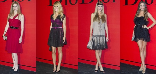 Las mejor vestidas de la fiesta Dior en Madrid