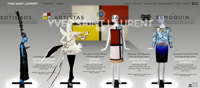 Llega a Madrid la exposición sobre Yves Saint Laurent: Una retrospectiva de 40 años de moda
