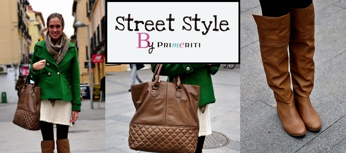 Street Style by Primeriti: Botas mosqueteras + maxibolso