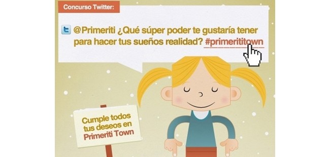 Ya tenemos ganadora de nuestro concurso #PrimeritiTown en Twitter