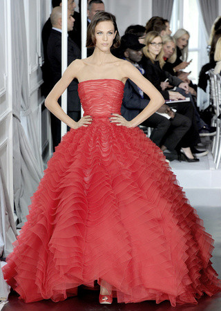 Christian Dior Alta Costura primavera 2012