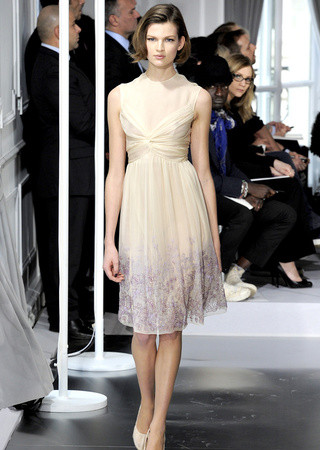 Christian Dior Alta Costura primavera 2012