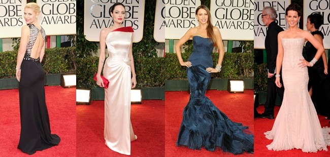 Alfombra roja - Globos de Oro 2012
