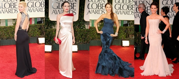 Globos de Oro 2012: Repaso a los mejores vestidos