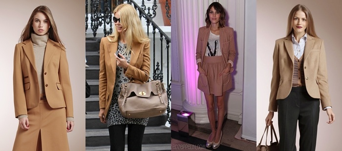 Rebajas 2012, prendas clave que comprar: Blazer camel