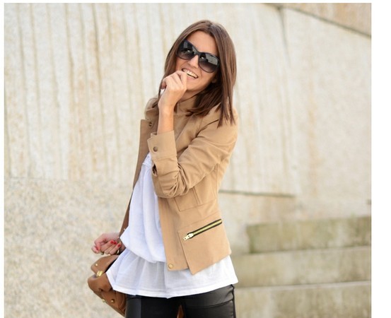 Rebajas 2012 - Blazer camel