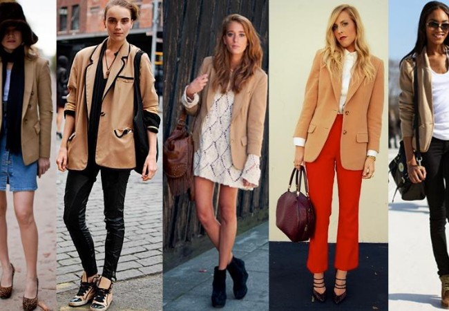 Rebajas 2012 - Blazer camel