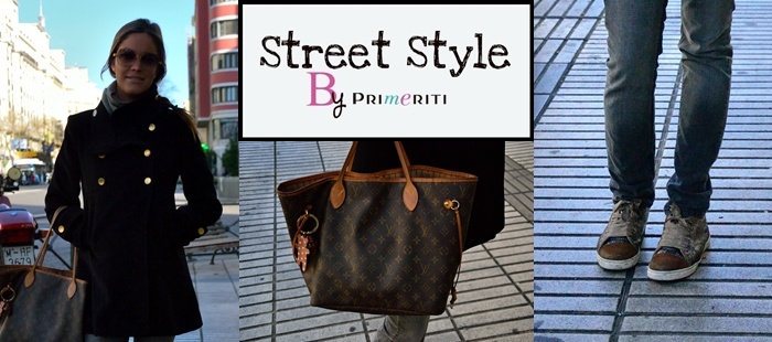 Street Style by Primeriti: Maxibolso Louis Vuitton y zapatillas Lanvin