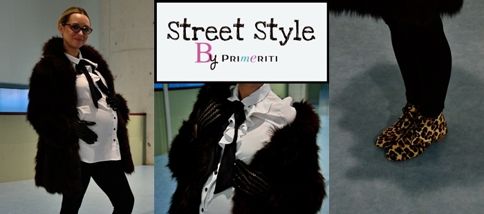Street Style by Primeriti: Abrigo yeti + botines de leopardo
