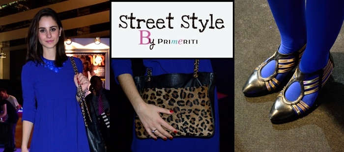 Street Style by Primeriti: Vestido azul klein