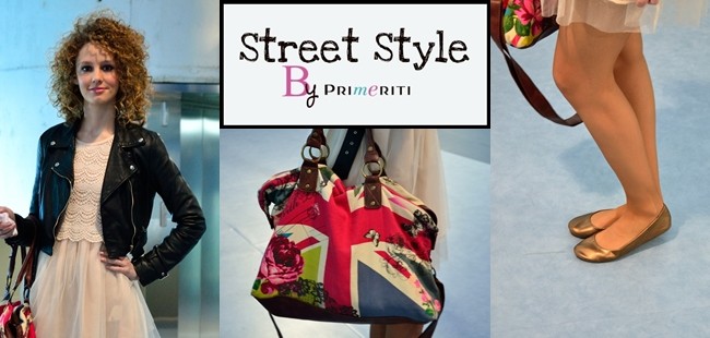 Street Style by Primeriti: Vestido de tul + cazadora de cuero