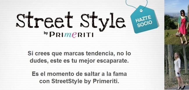 Comparte una foto de tu look y gana dinero para comprar en Primeriti