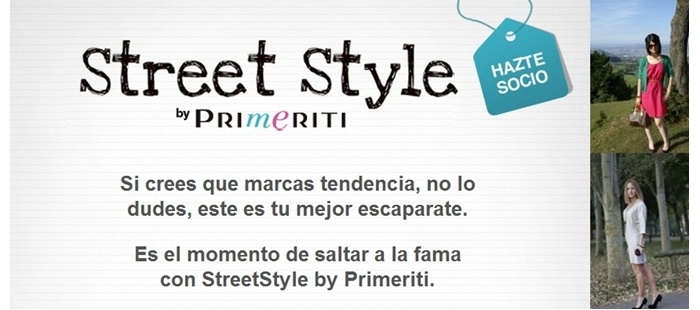 Comparte una foto de tu look y gana dinero para comprar en Primeriti