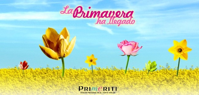 ¡La primavera ya ha llegado a Primeriti!