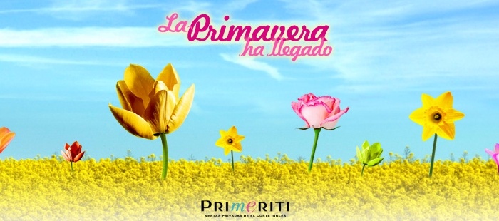 ¡La primavera ya ha llegado a Primeriti!