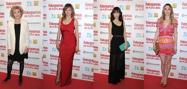 Las peor vestidas de los premios Fotogramas de Plata