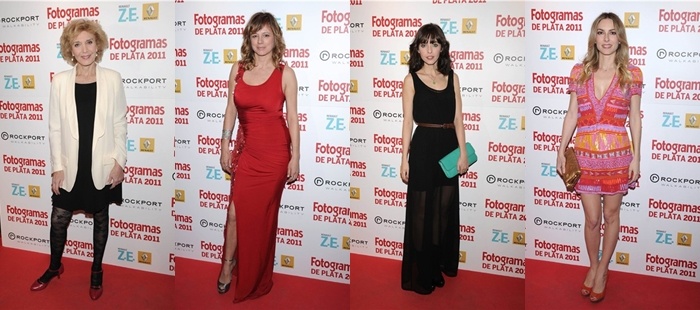 Las peor vestidas de los premios Fotogramas de Plata