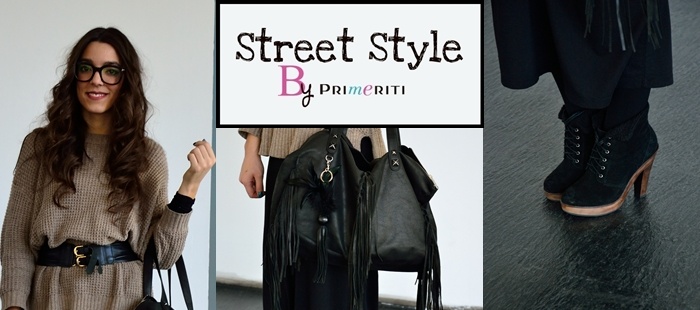 Street Style by Primeriti: Maxifalda + bolso de flecos