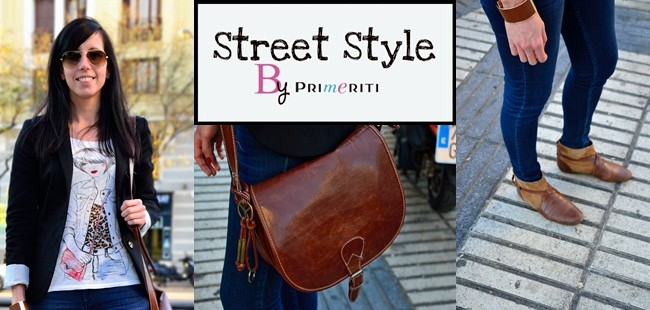 Street Style by Primeriti: Blazer + camiseta