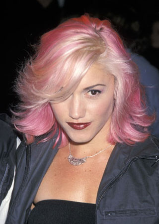 Tendencias peinados 2012 - Mechas rosas