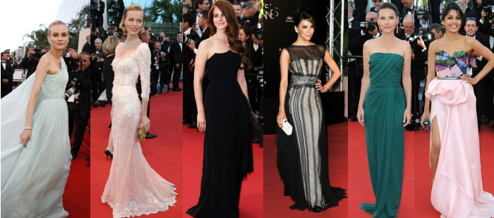 Las mejor vestidas de Cannes 2012