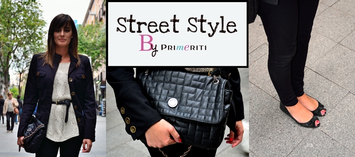 Street Style by Primeriti: Bailarinas peeptoe + pantalones pitillo