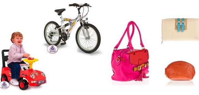 En Primeriti: Bolsos DRM, marroquinería y bicicletas infantiles