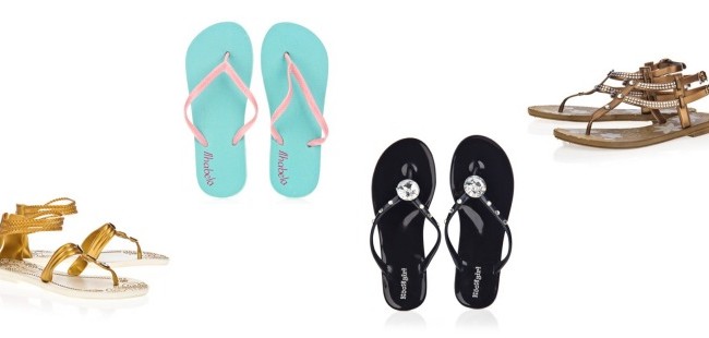 Pies a la moda: Chanclas y sandalias de playa con mucho estilo