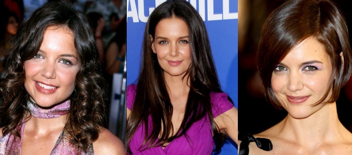 Los cambios de look de Katie Holmes