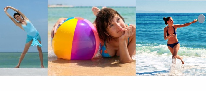 5 maneras de ponerte en forma en la playa