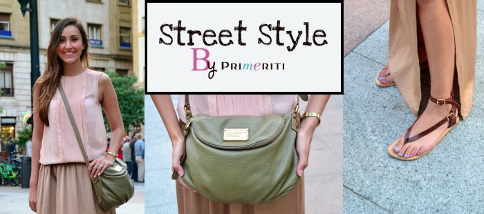 Street Style by Primeriti: Maxifalda nude