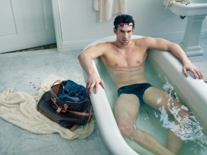 Michael Phelps para Louis Vuitton