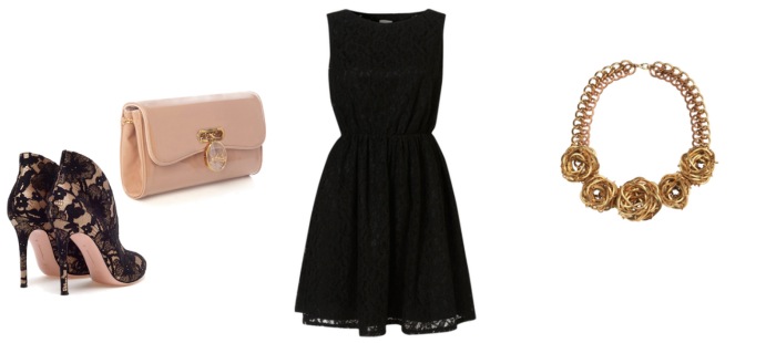 Tu estilista: Vestido de encaje negro