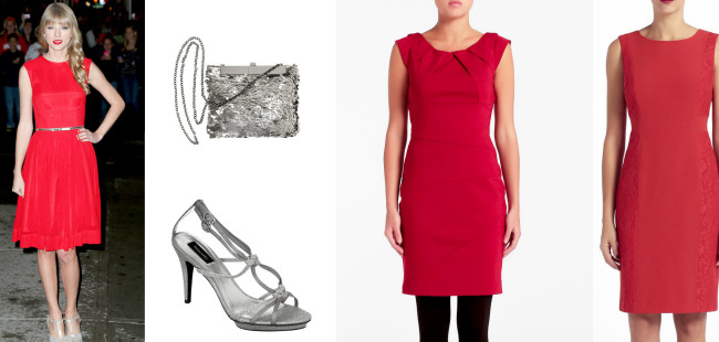 Copia el look de fiesta de Taylor Swift