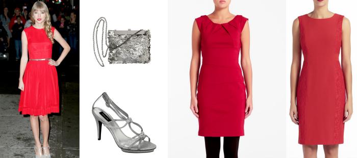 Copia el look de fiesta de Taylor Swift